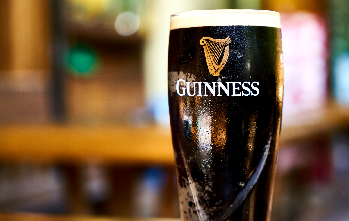 glass of guinness